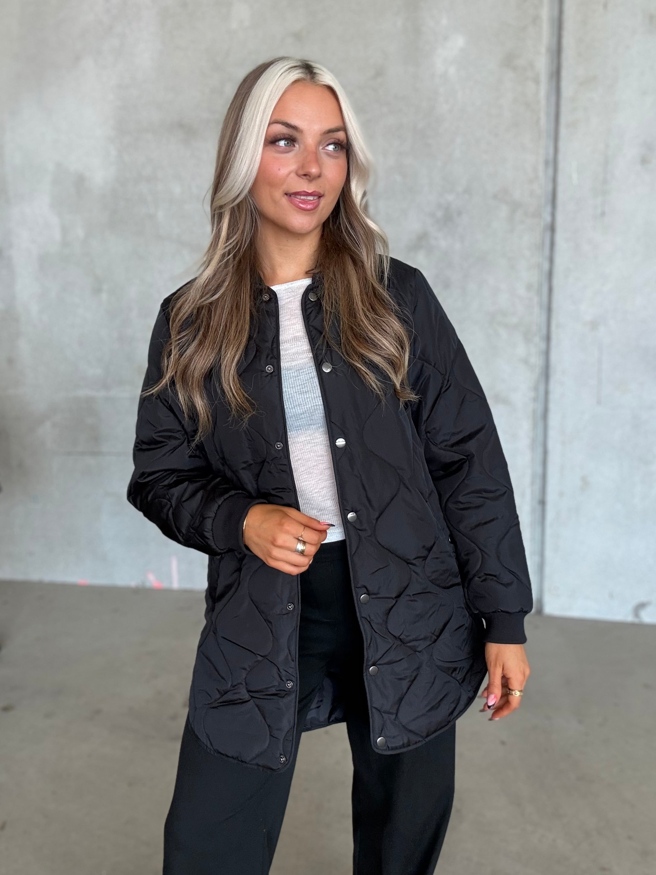 VITATE Coat - Black Beauty